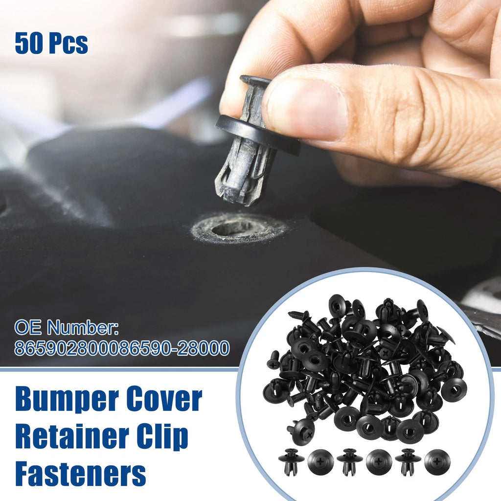 Bumper Cover Retainer Clip Fasteners Set for Hyundai Sonata (2015–2017)