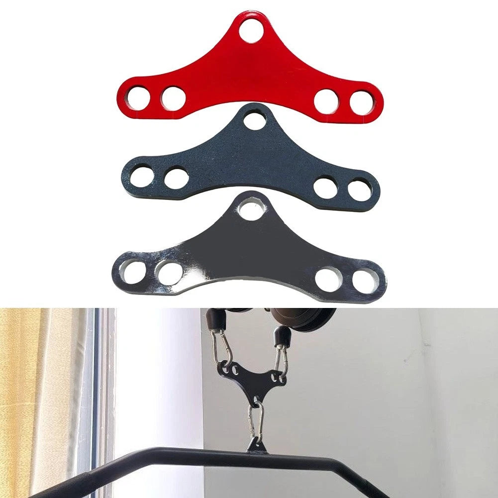 Steel Adapter Plate for Gym Pulley (19x6.5x0.8cm)