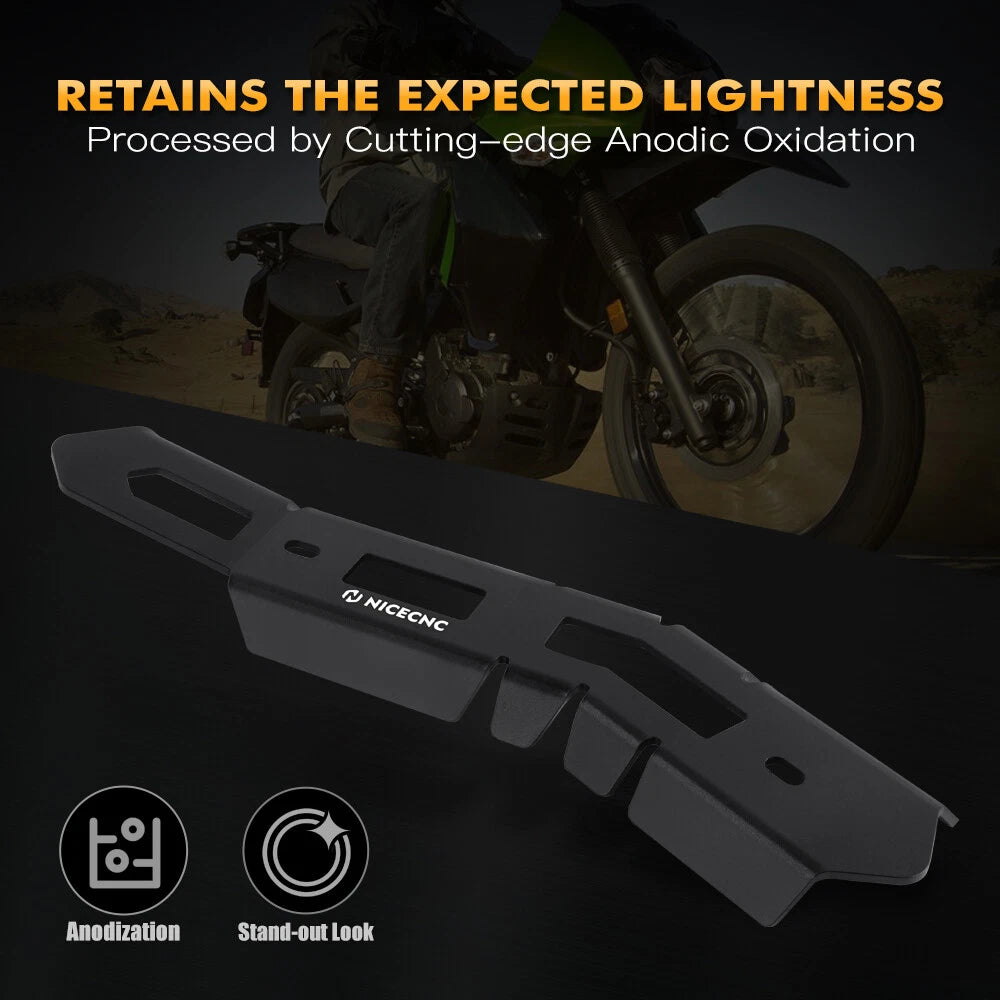 Muffler Header Pipe Guard for Kawasaki KLR650 (2008–2018)