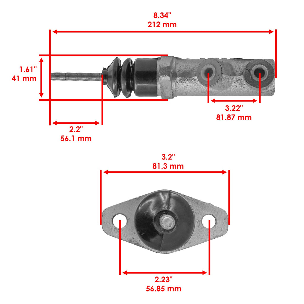 Brake Master Cylinder Replacement for JCB Backhoe (1950–2020)