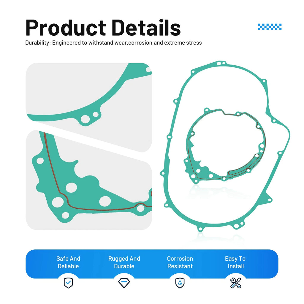 Clutch & Wet Clutch Gasket for Yamaha Grizzly 600 YFM600F (1998–2001)