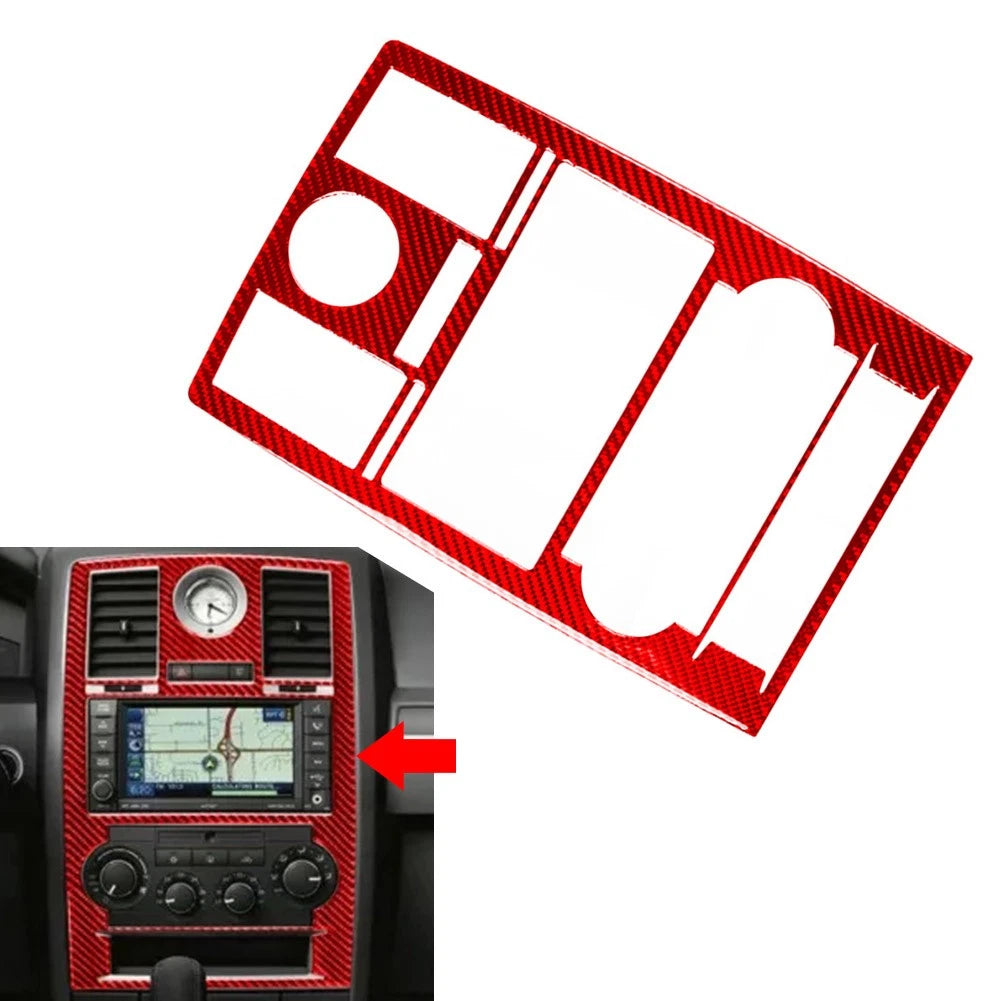 Center Console Climate Control CD Panel Cover Trim for Chrysler 300 (2008–2010)