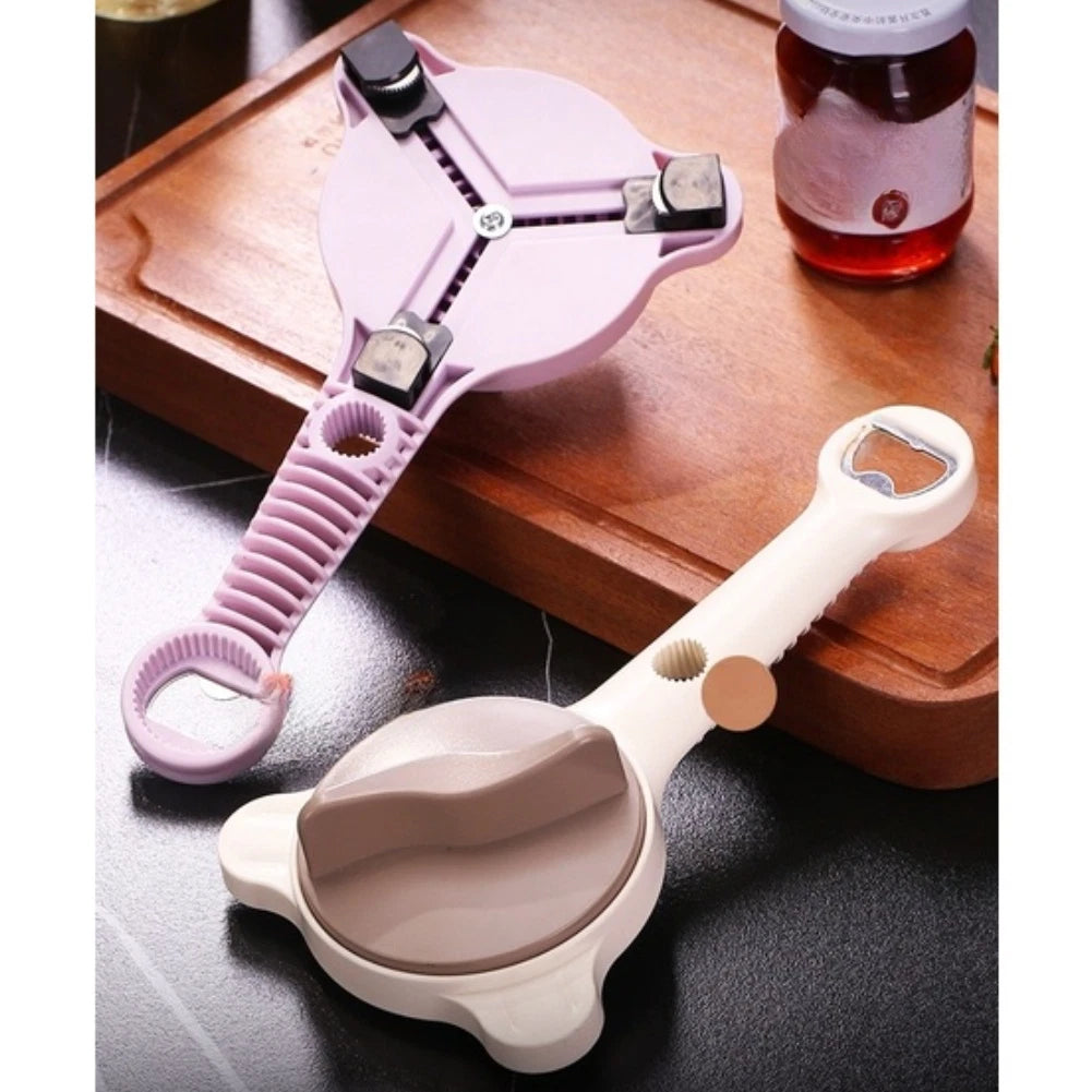 Non Slip Adjustable Jar Opener with Extended Handle