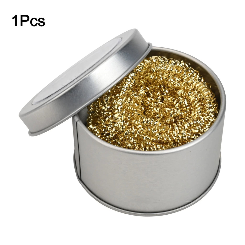 Ball Soldering Iron Tip Cleaner for Universal Use (66mm x 40mm)