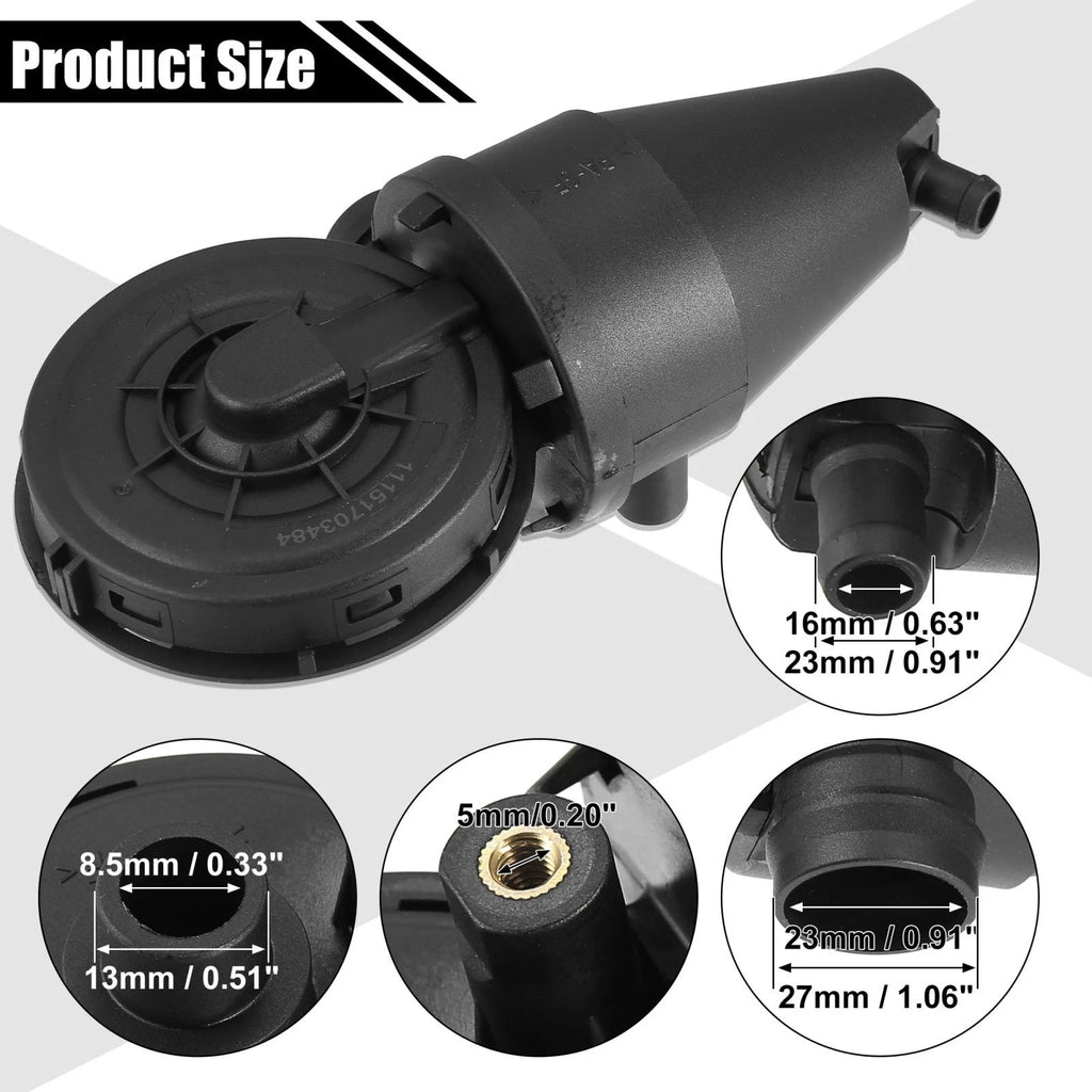 Crankcase Vent Valve Replacement for BMW 323i 538i M3 Z3 (1996–2000)