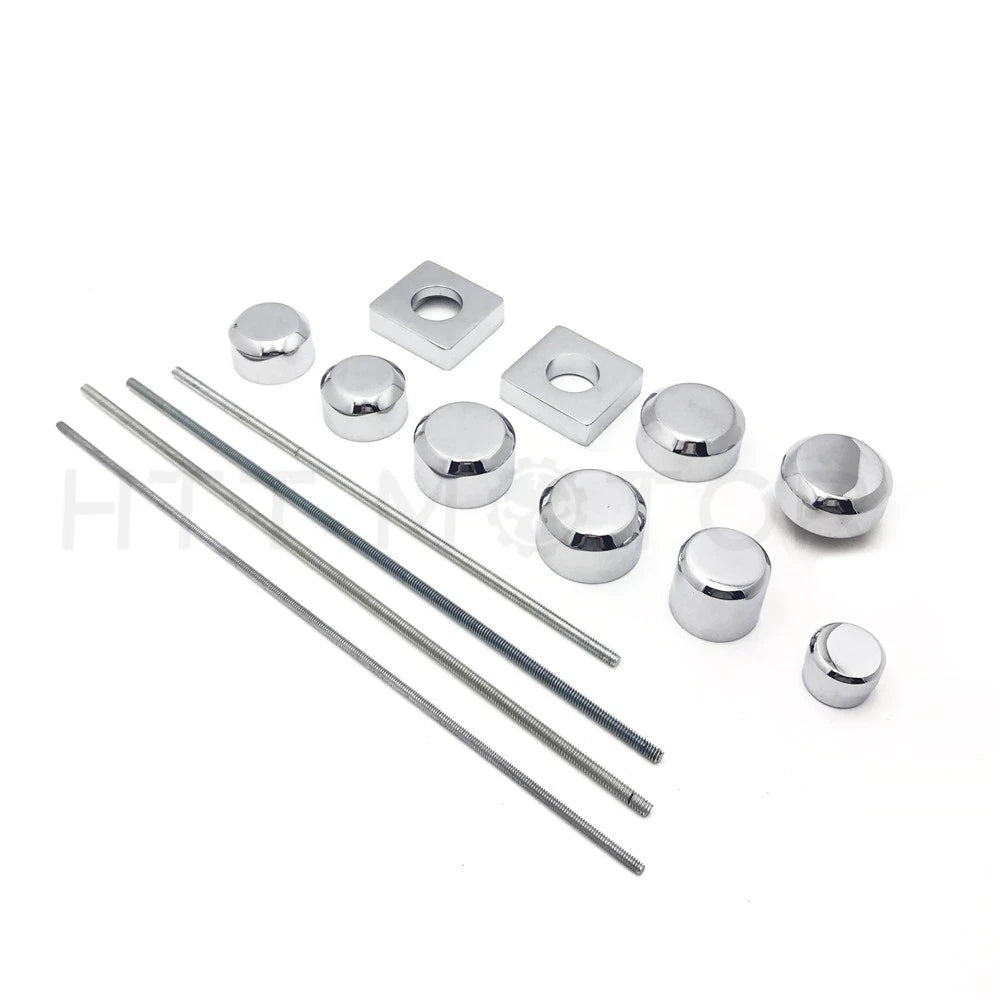 Chrome Fork Axle Caps for Suzuki GSX-R 1300 R Hayabusa (1999–2011)