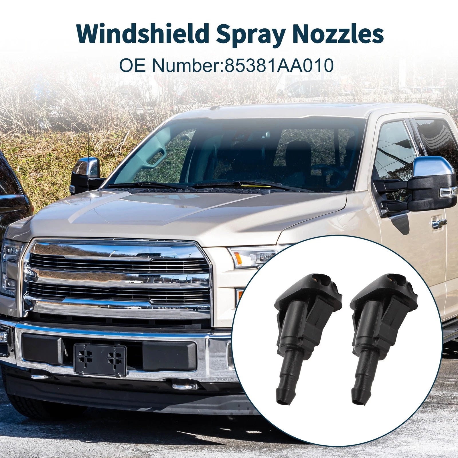 Washer Nozzle with Fluid Hose Replacement for Toyota Tacoma (2005–2010)