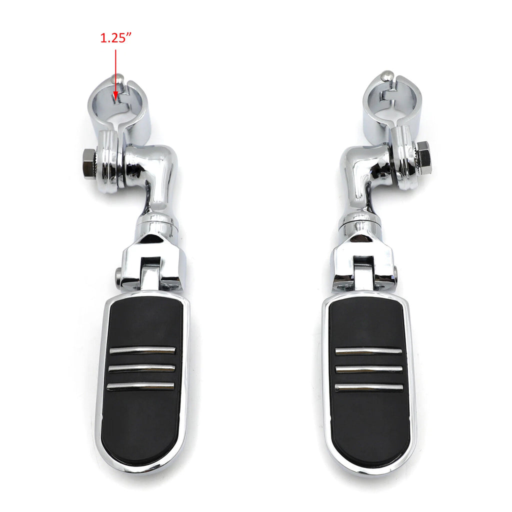 Streamliner Footpegs for Highway Engine Guard Crash Bar (3")