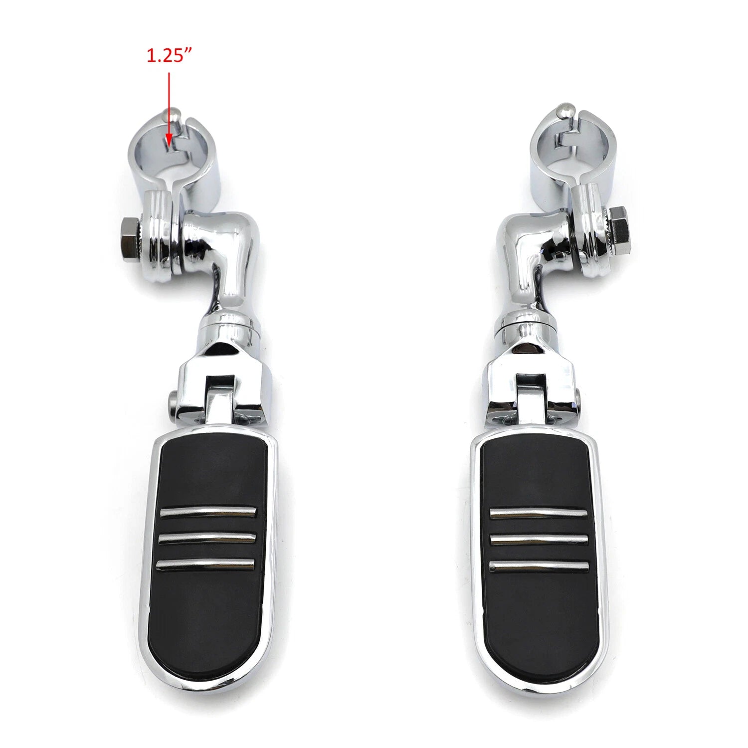 Streamliner Footpegs for Highway Engine Guard Crash Bar (3")