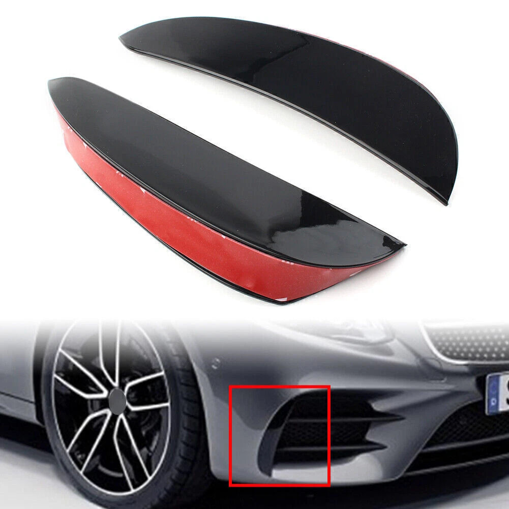 Front Bumper Canards Vent Flaps for Mercedes Benz W213 E Class (2017–2023)