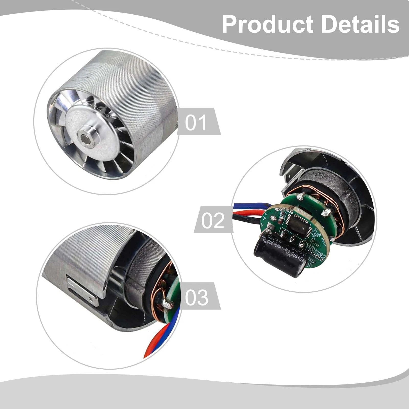 Turbo Fan Motors for (12V/24V)