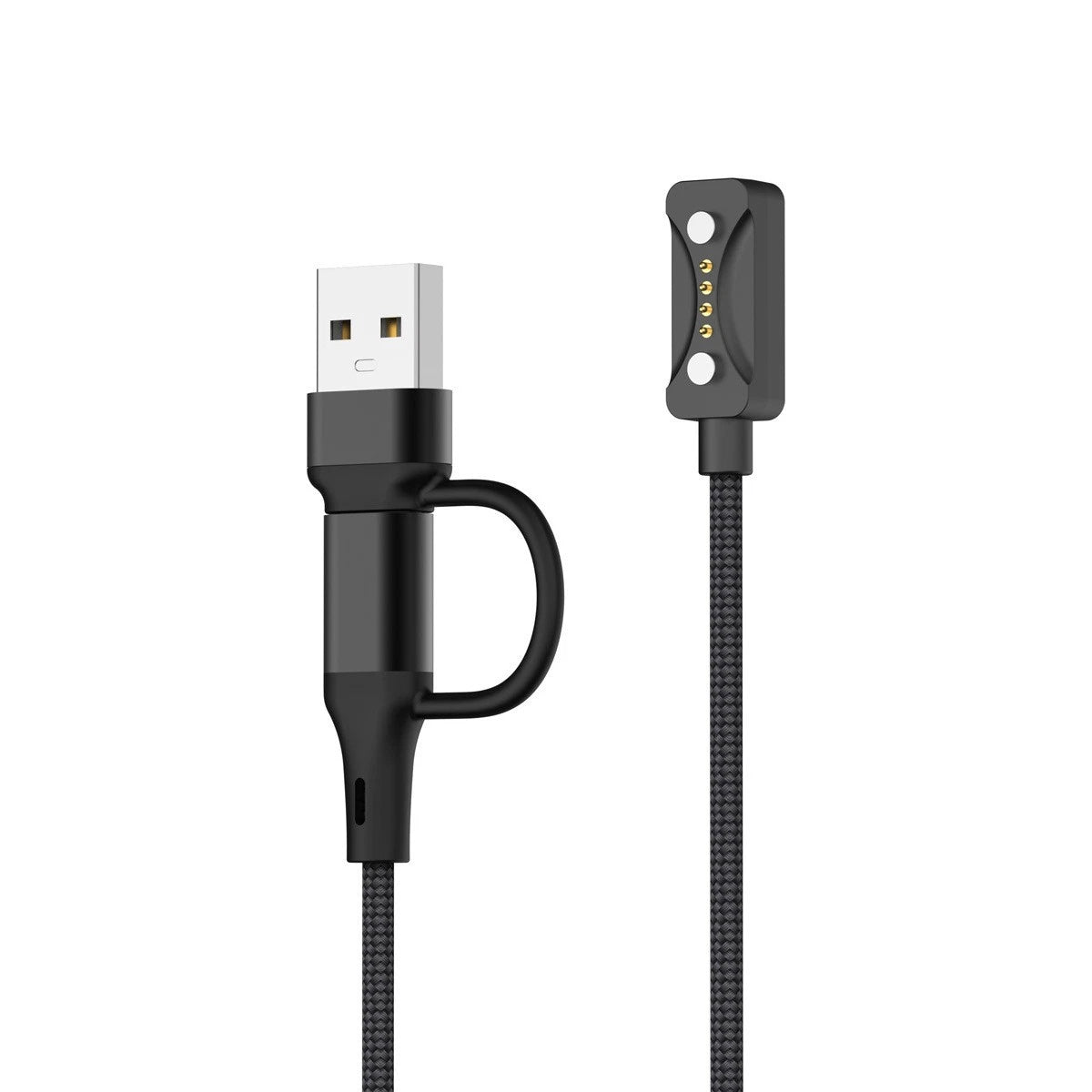 2 in 1 Nylon Charging Cable for Polar Vantage V3, Pacer Pro, IGNITE 3, Grit X2