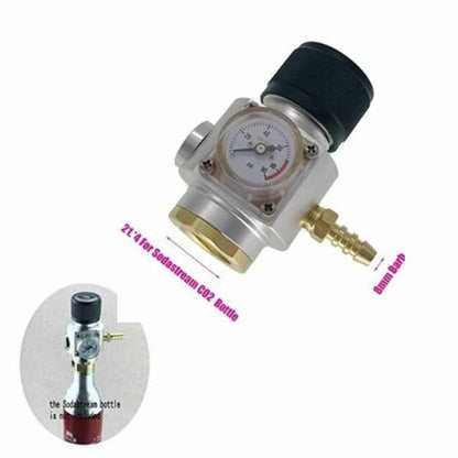Soda Water Gas Charger with Pressure Adjustment Features