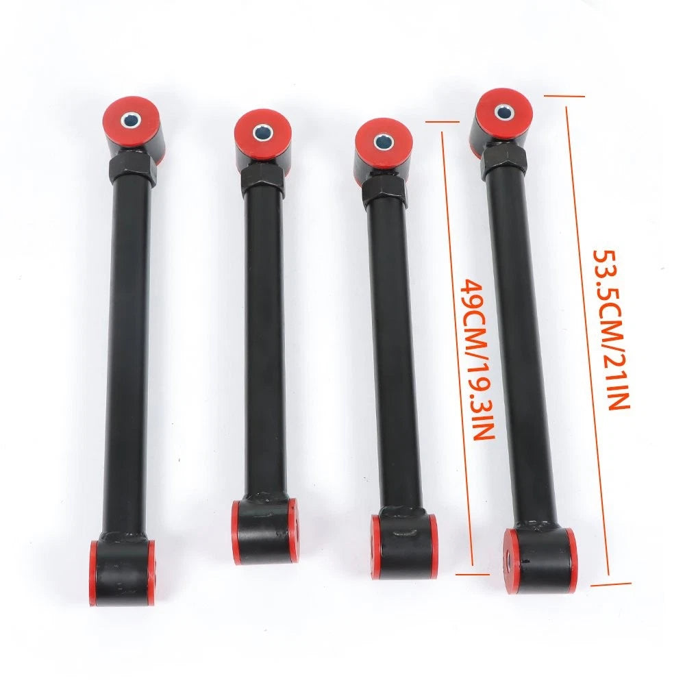 Set of 2 Adjustable Front Upper Lower Control Arms for Ram 94-09 4X4