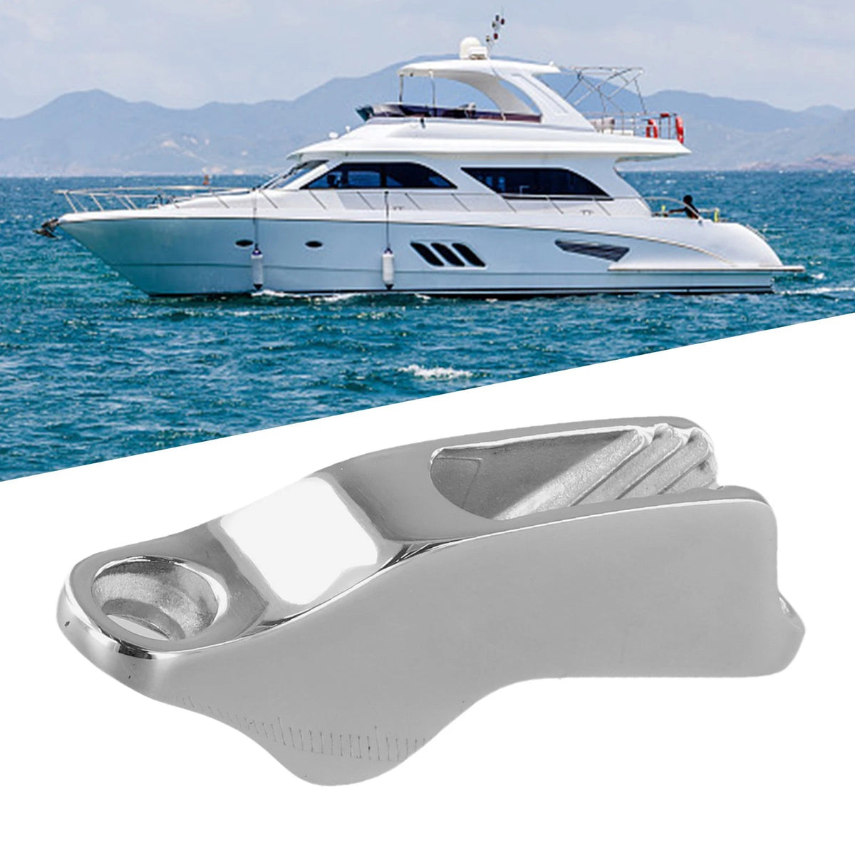 316 Stainless Steel Rope Clamp for Marine Applications (2010–2023)