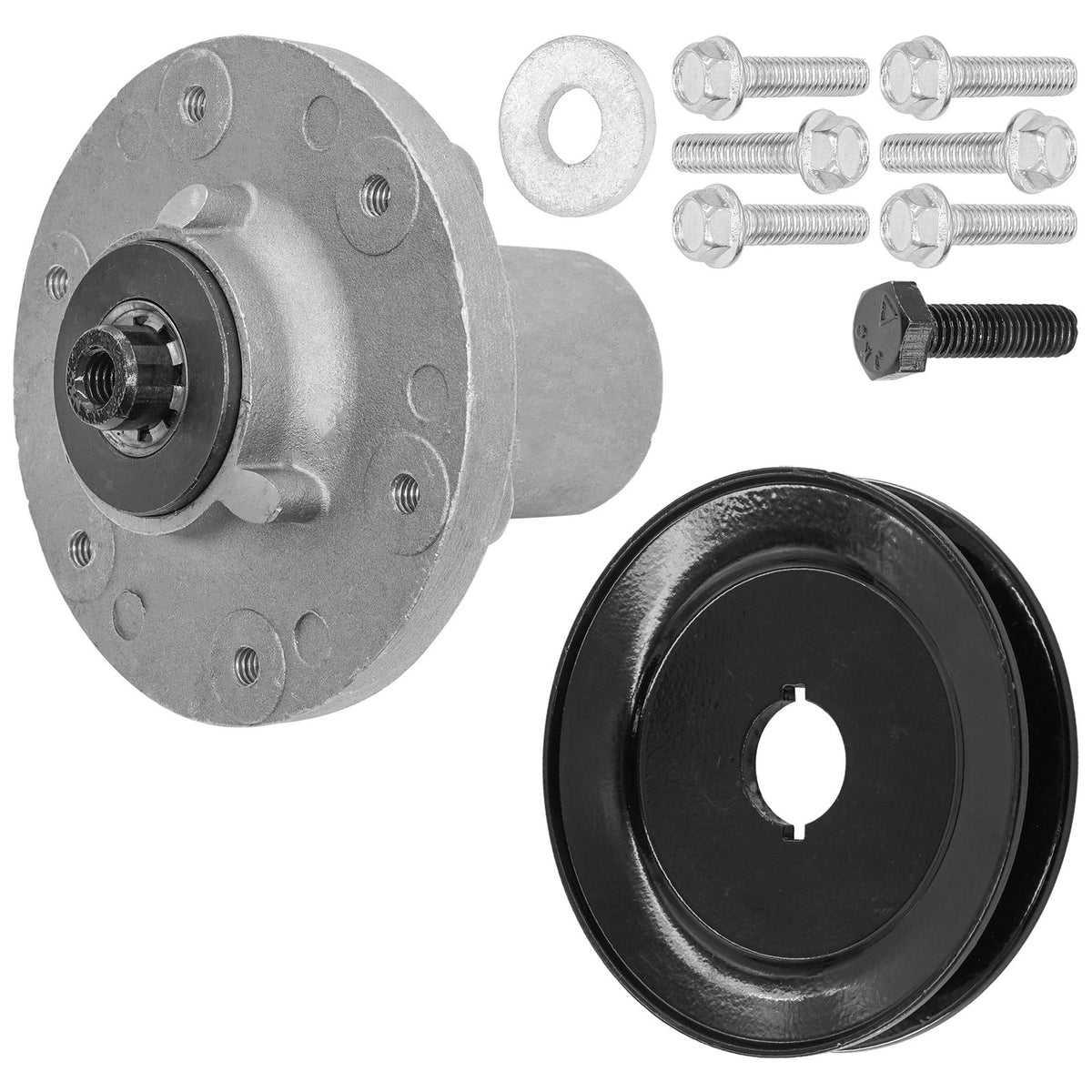Deck Spindle Pulley 48 Inch Replacement for Ferris 300S S65Z (48"-Deck)