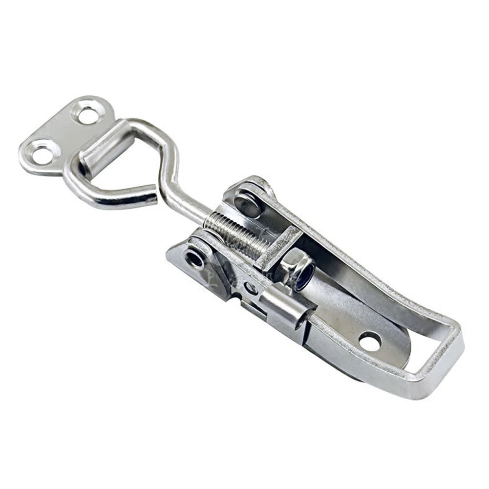 Adjustable Stainless Steel Locking Clip for Tool Security