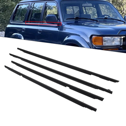4pc Window Bay Strip Seal for Toyota Land Cruiser (1991–1998)