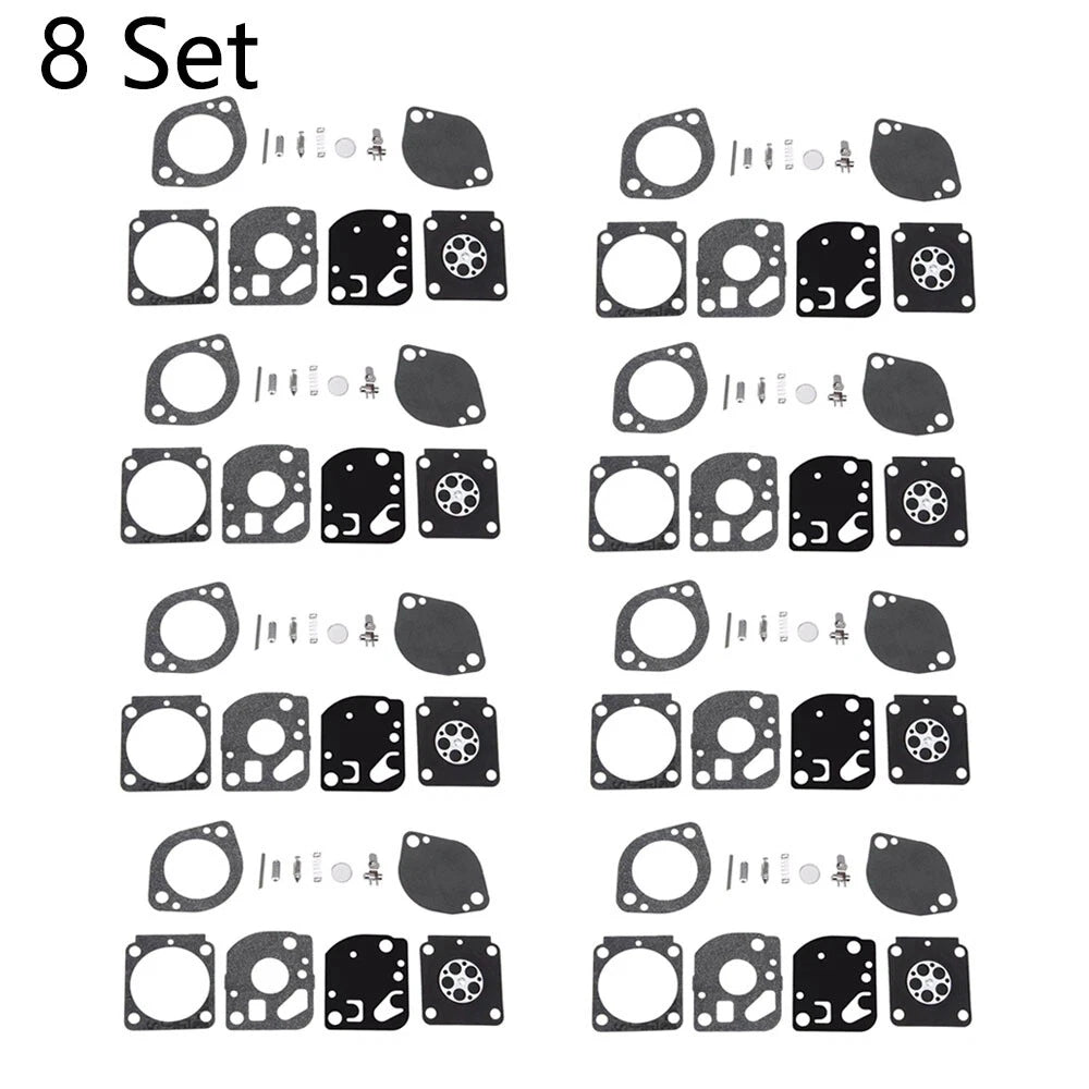 Set of 8 Carburetor Gasket Repair Kit for Stihl BR500 BR550 BR600 (RB-114 RB-132)