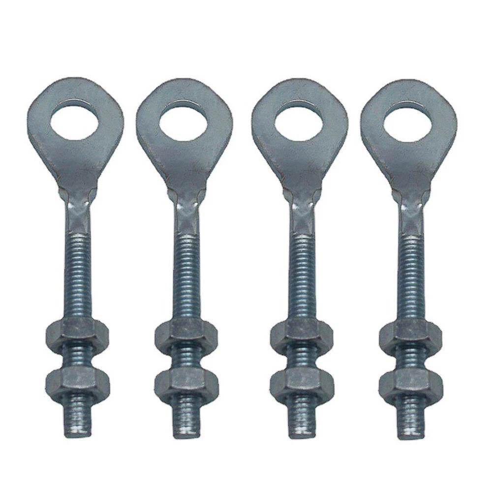 Set of 4 Chain Tensioner Adjuster Parts for 110cc 125cc ATV Quad Pit Bike