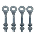 Set of 4 Chain Tensioner Adjuster Parts for 110cc 125cc ATV Quad Pit Bike