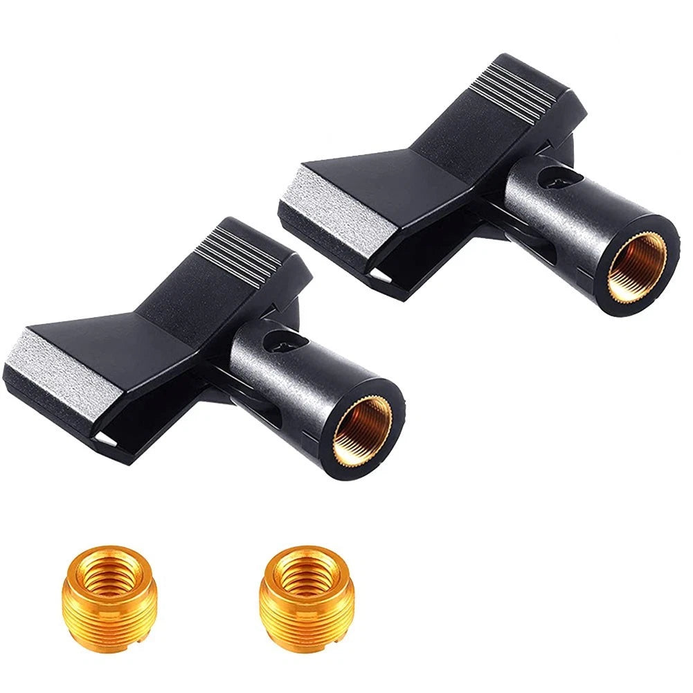 2X Microphone Clip Set for Performance Stability