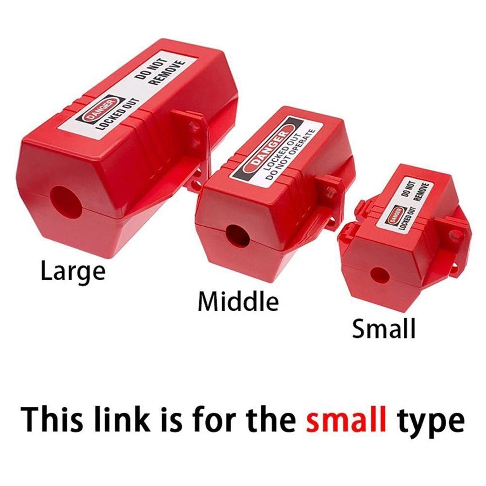 Plastic Tag Out Device for Safety-Tools Electrical Plug-Lockout Box