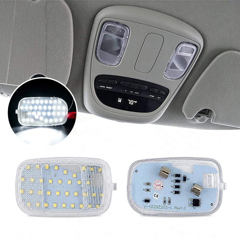 White LED Dome Map Light for Dodge Ram 1500 2500 3500 (2002–2008)