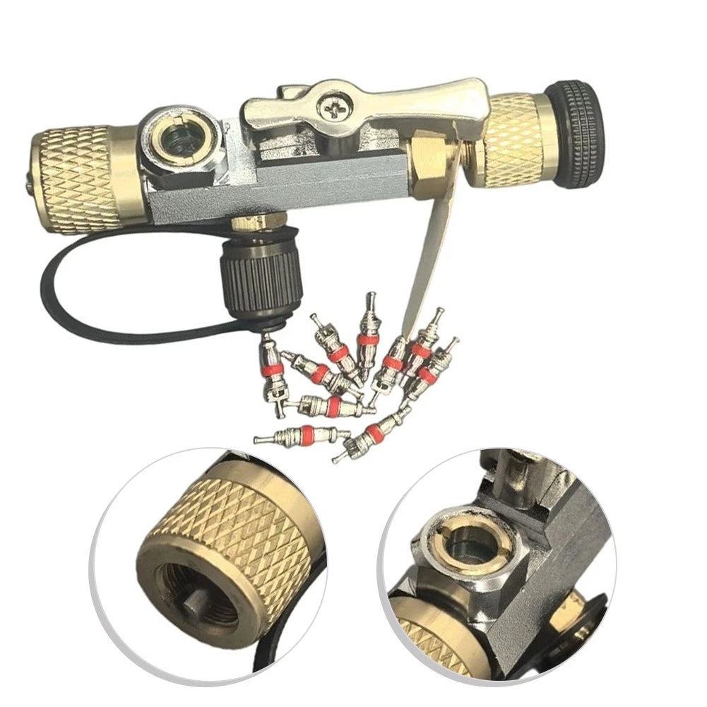 Valve Core Removal Tool for R32 R410A (Copper Alloy, Magnetic Knob)
