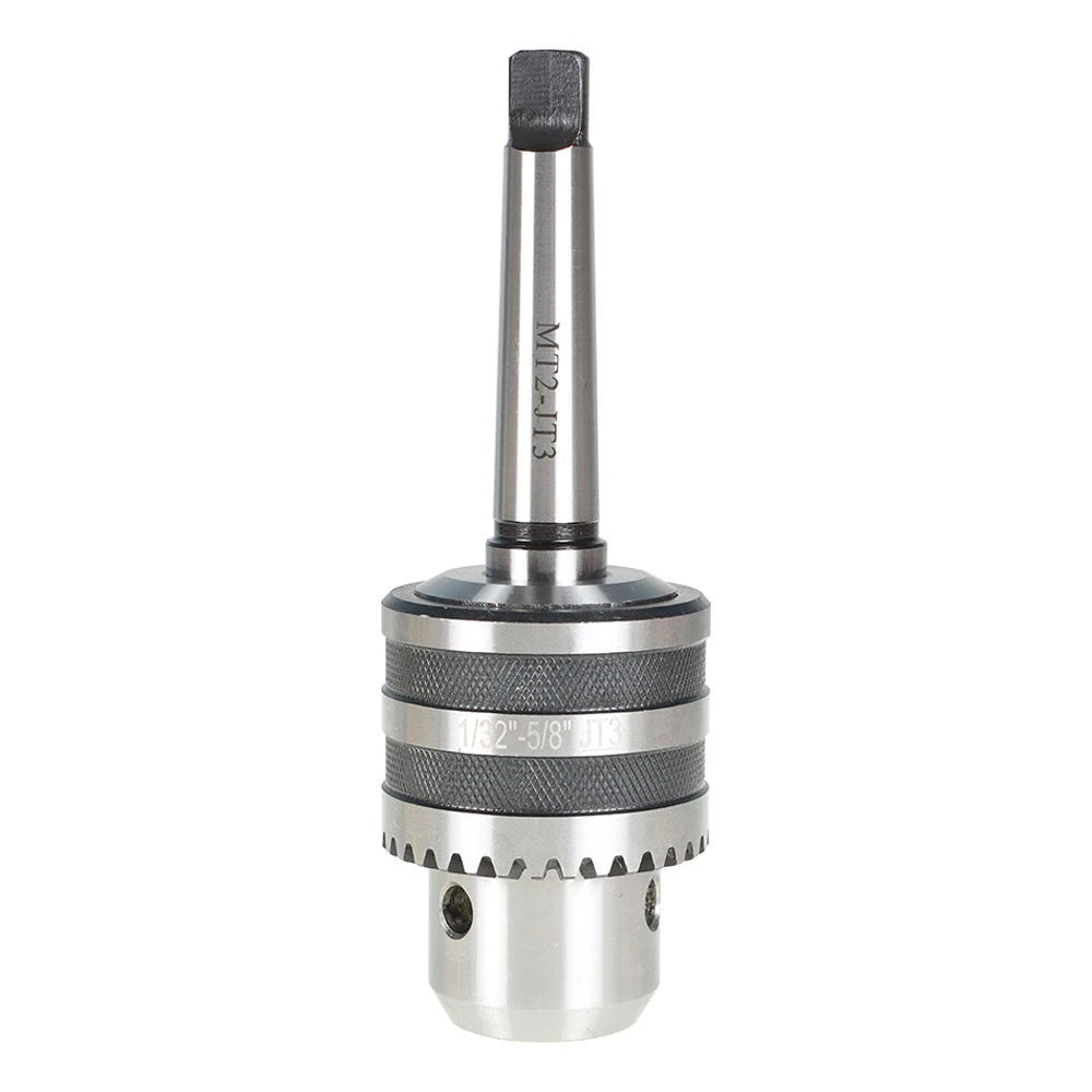 Drill Chuck 1/32" - 5/8" with 2MT Shank for Heavy Duty Use