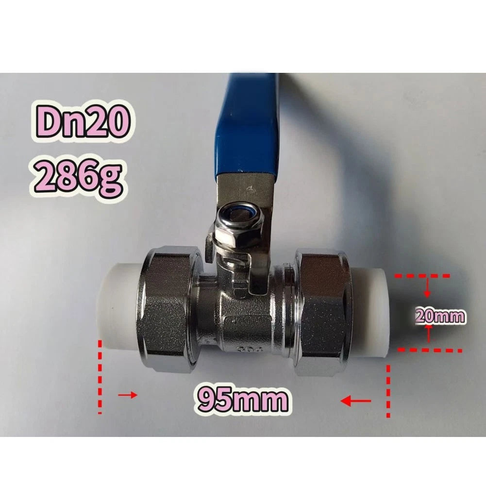 304 Stainless Steel Ball Valve DN20 DN32 with Soft Seal Feature