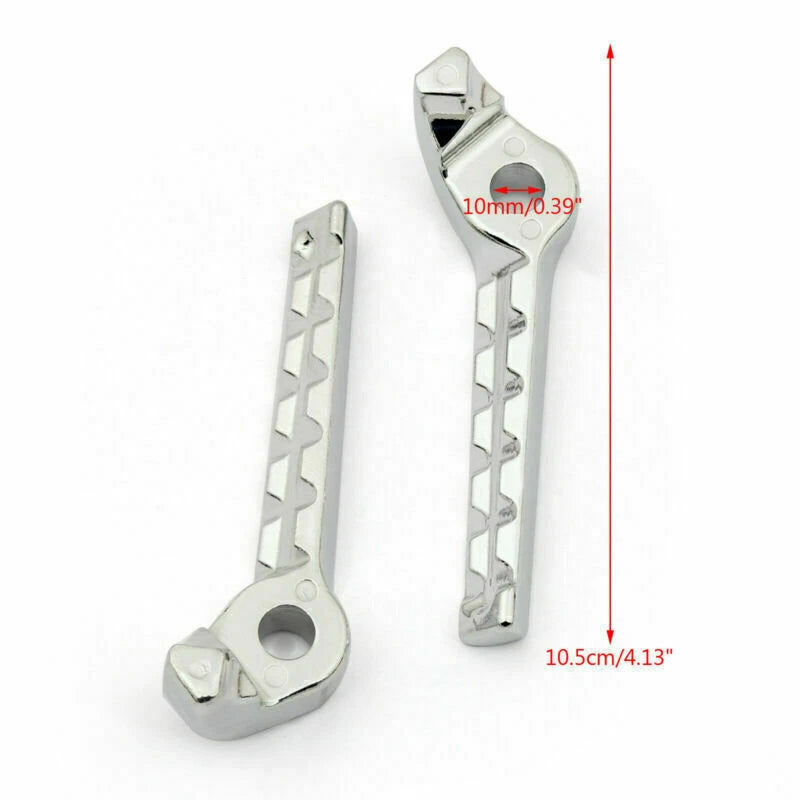 Rear Foot Pegs for Kawasaki KLX250 / Yamaha TTR250 DT200 230 (2000–2023)