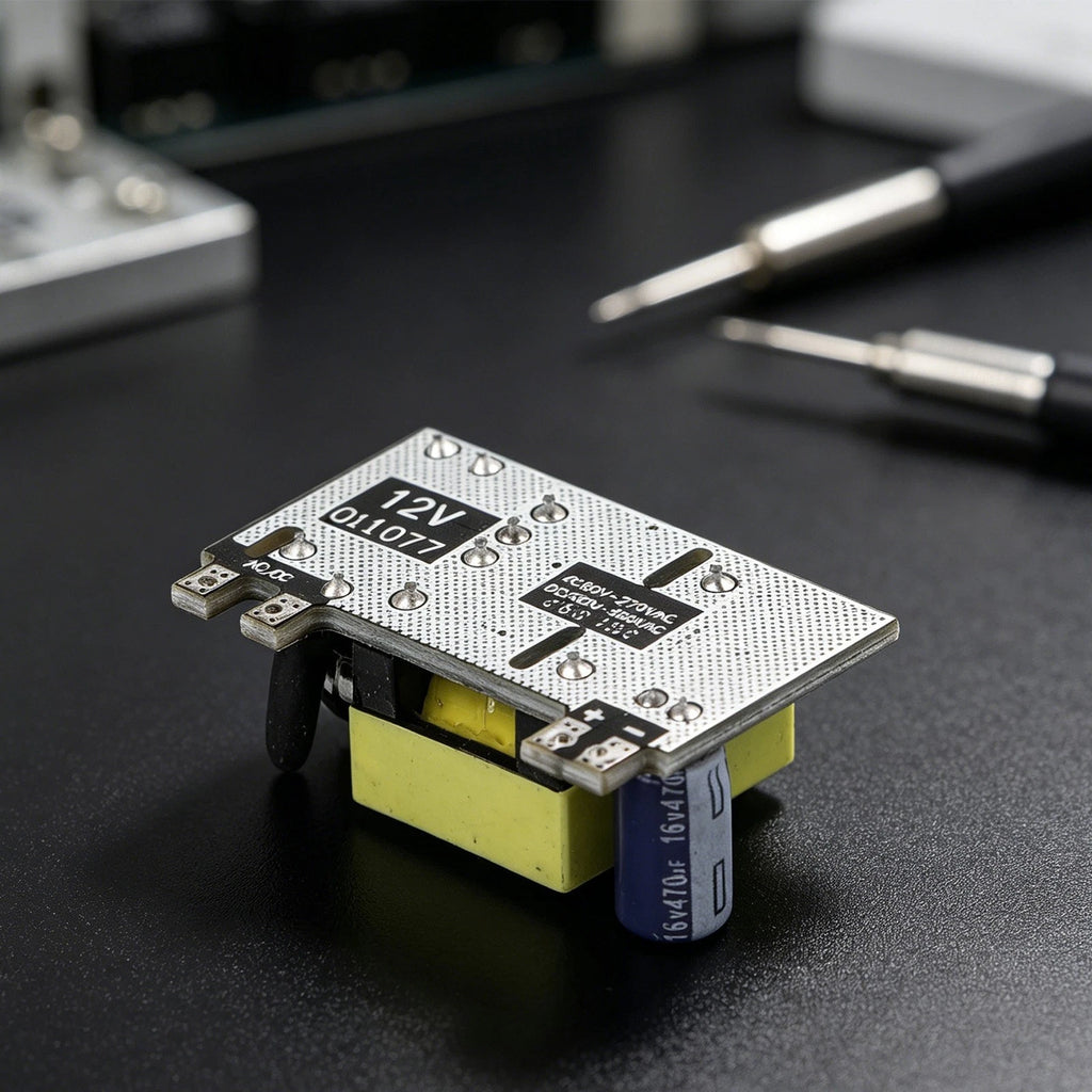 AC DC 12V 1A Power Supply Module for 220V Input (Compact 36x23mm)