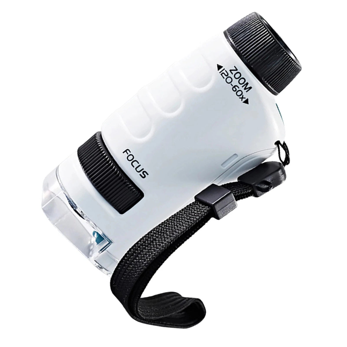 Handheld Pocket Microscope 60X-120X with LED Light