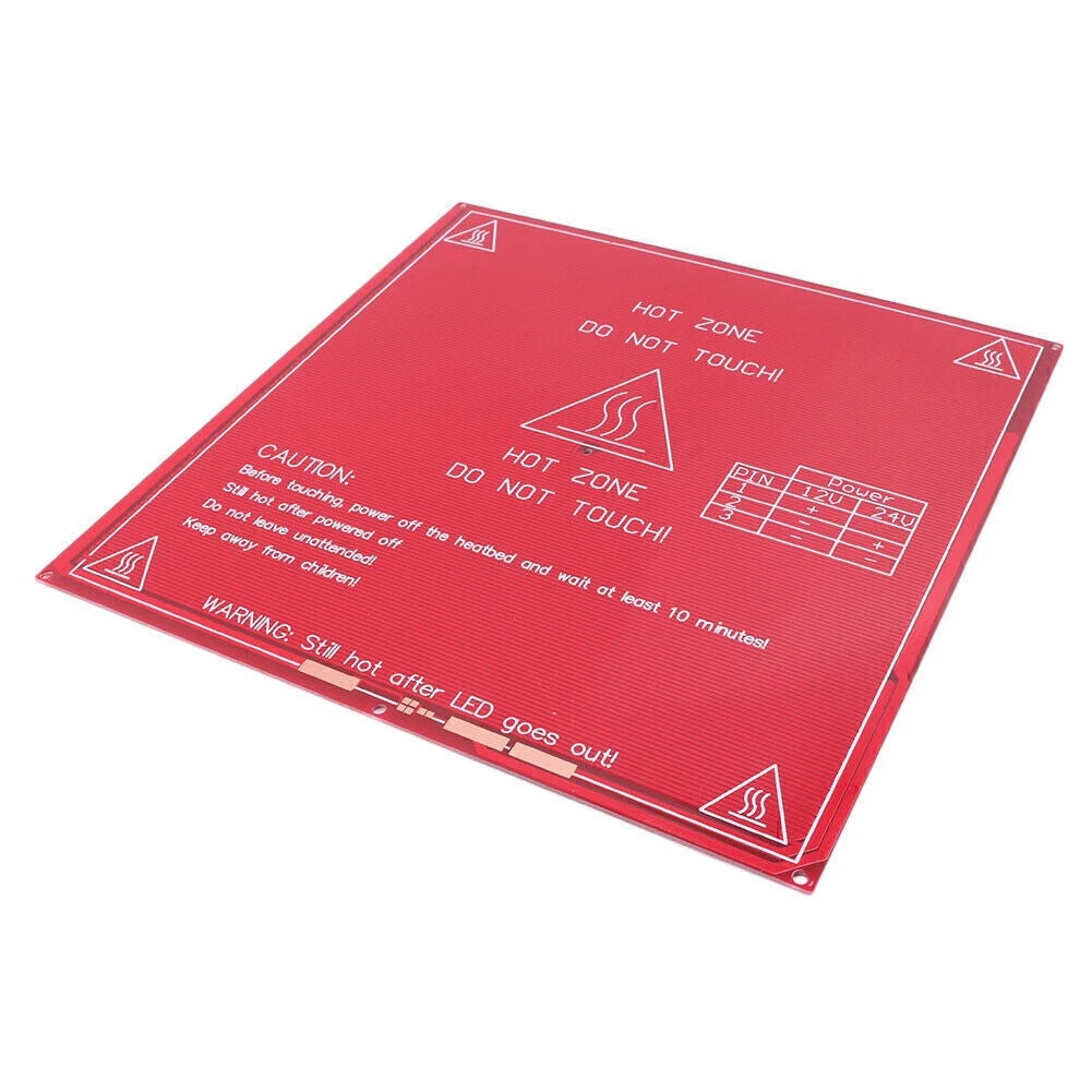 RepRap 3D Printer PCB Heatbed MK2a Heated Heat Red For Prusa & Mendel