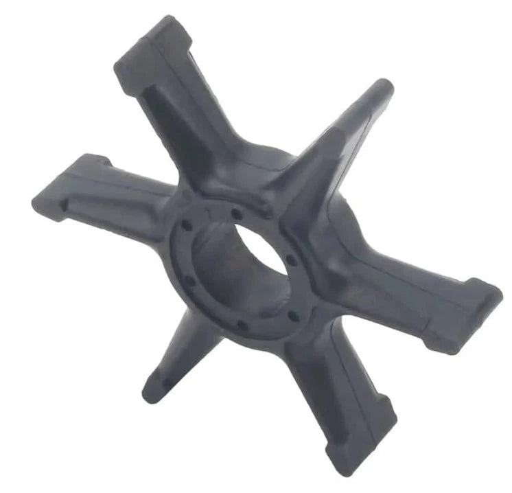 Water Pump Impeller with Key for Yamaha 2 Stroke 20-25 HP Outboard (689-44352-00)