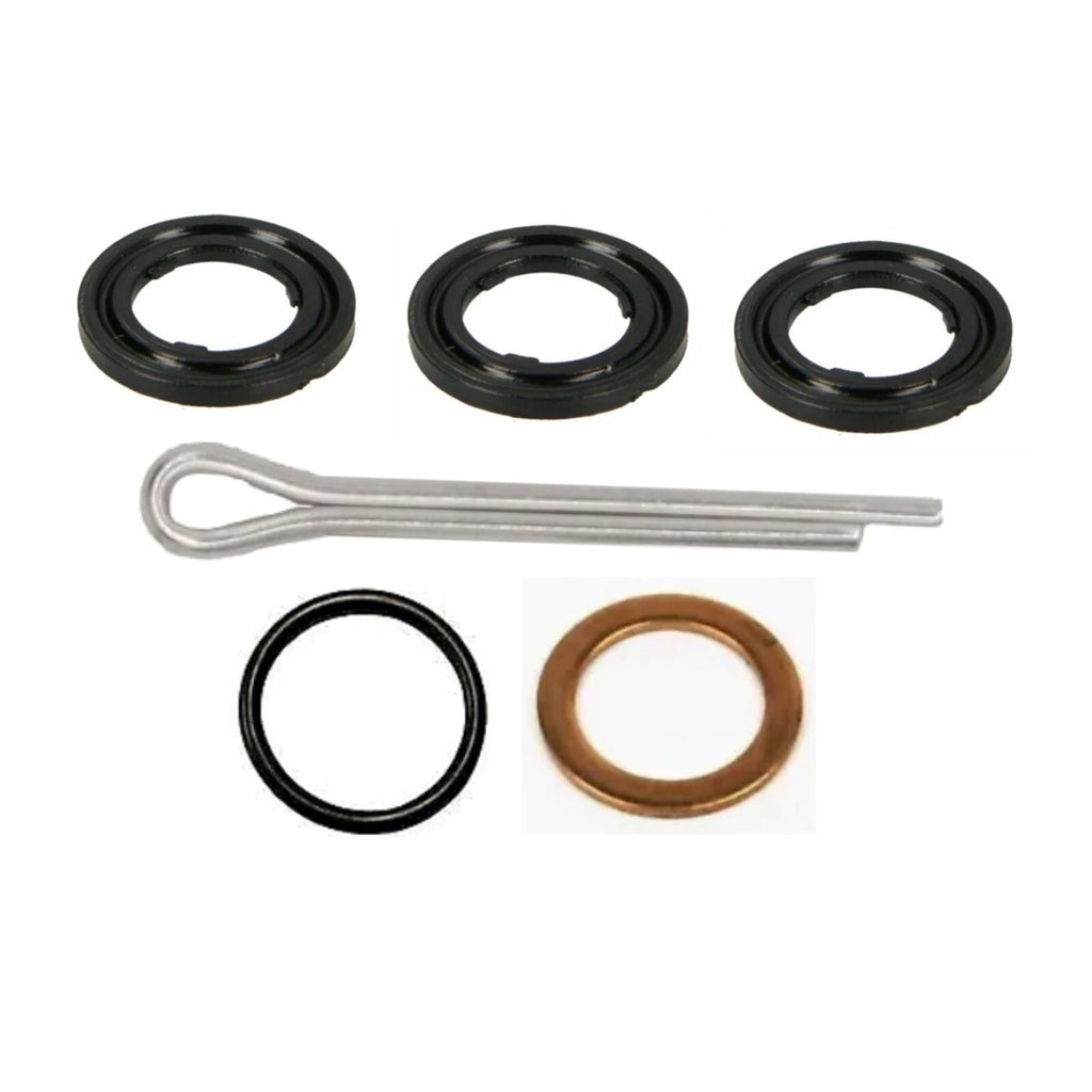 Outboard Oil & Gear Drain Plug Gasket for Suzuki (09168-10022, 09168-12017)