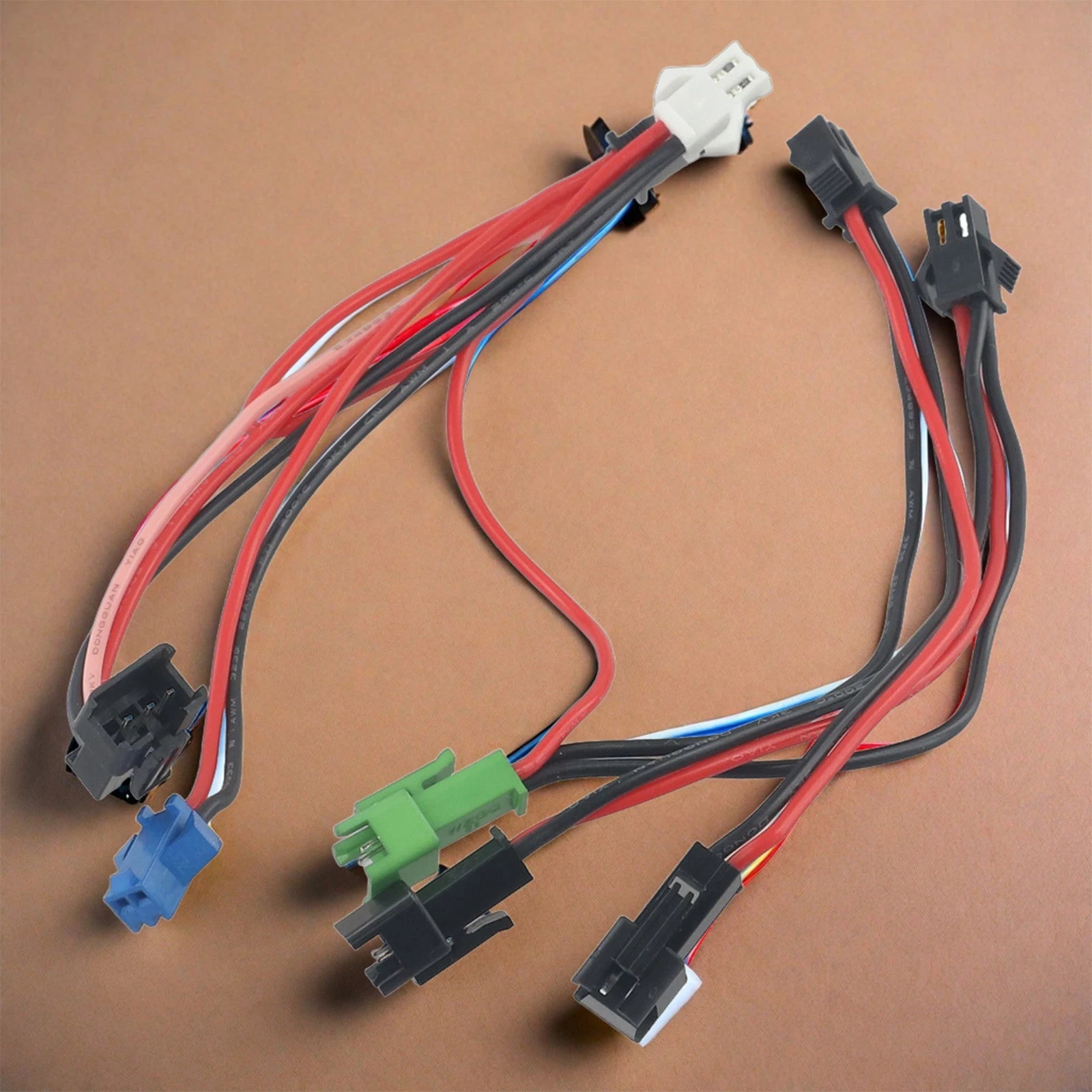 Headlight & Tail Light Cable for Electric Bicycle (24V-60V)