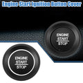 Engine Start Stop Button Trim Decal for Honda Accord (2018–2022) Black