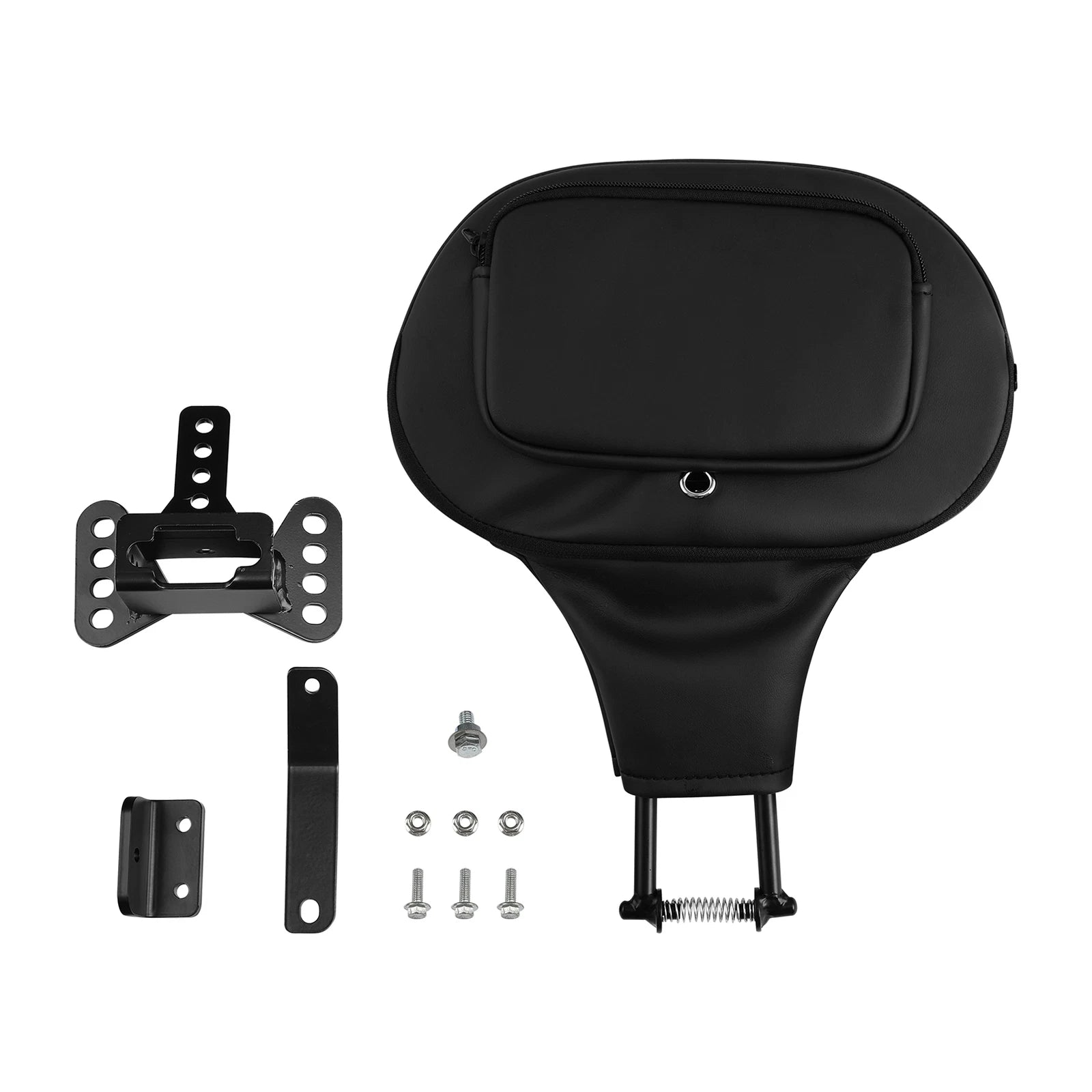 Backrest Pad & Mounts for Harley Touring Road Glide (1988–Present)