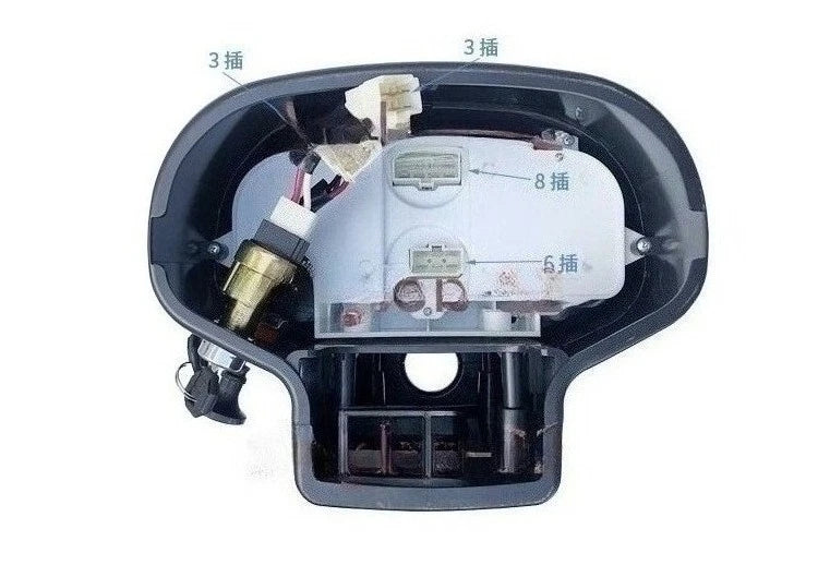 Dashboard Assembly with 8+6 Plug for Heli Forklift