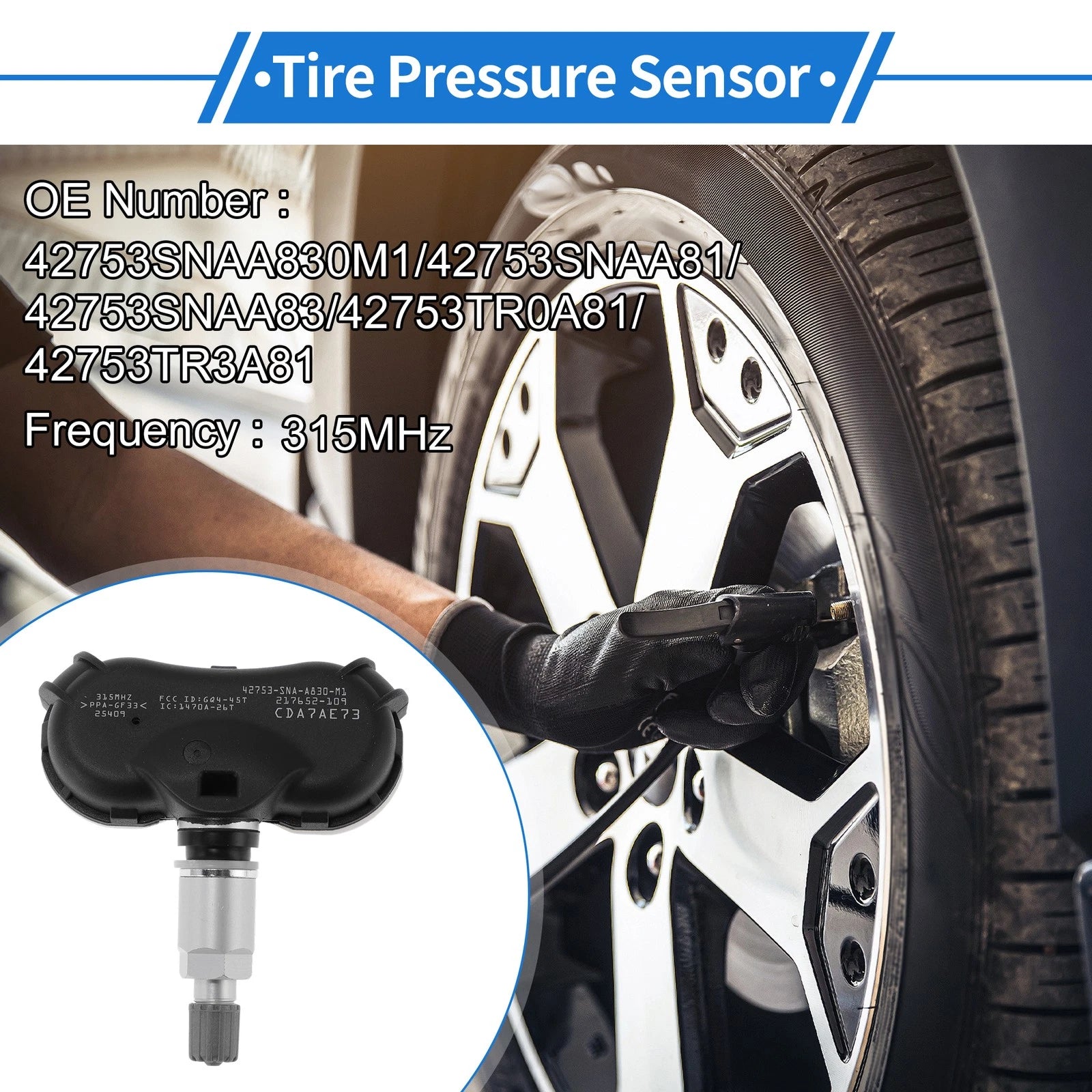 TPMS Sensor No.42753SNAA83 for Honda Civic (2008–2014)
