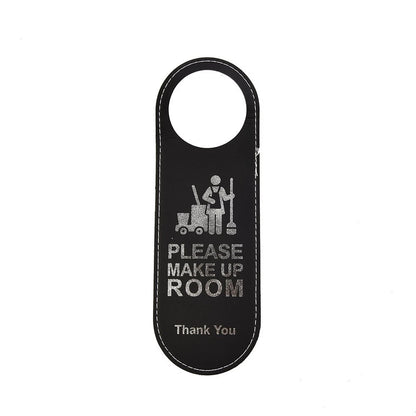 Double-Sided Door Sign for Hotel (No Year Range Specified)