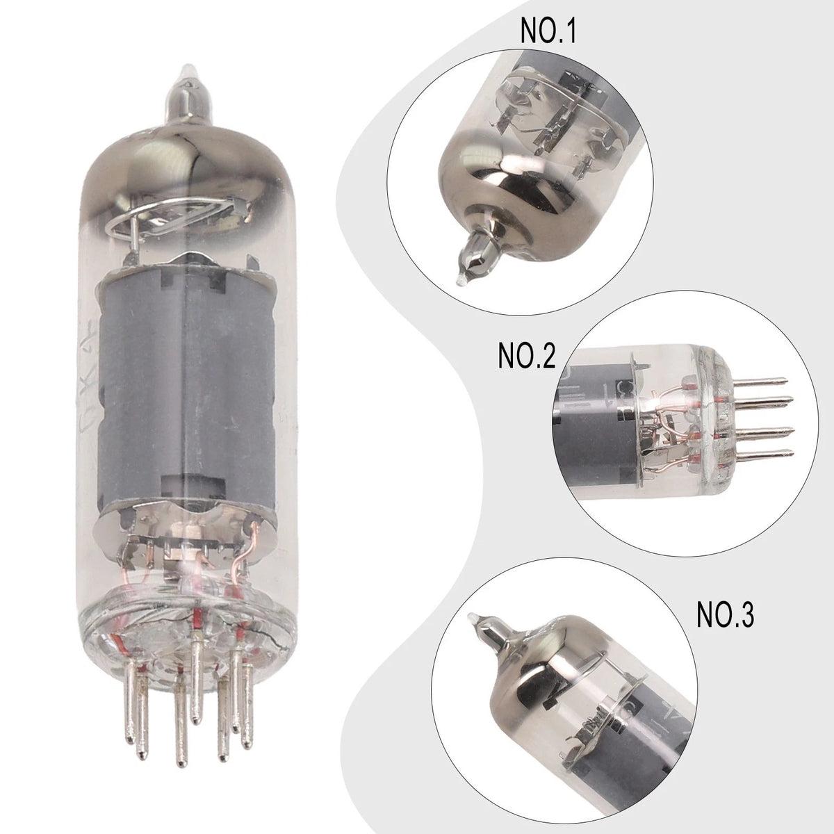 6K4 Vacuum Tubes for Enhanced Soundstage & Bass
