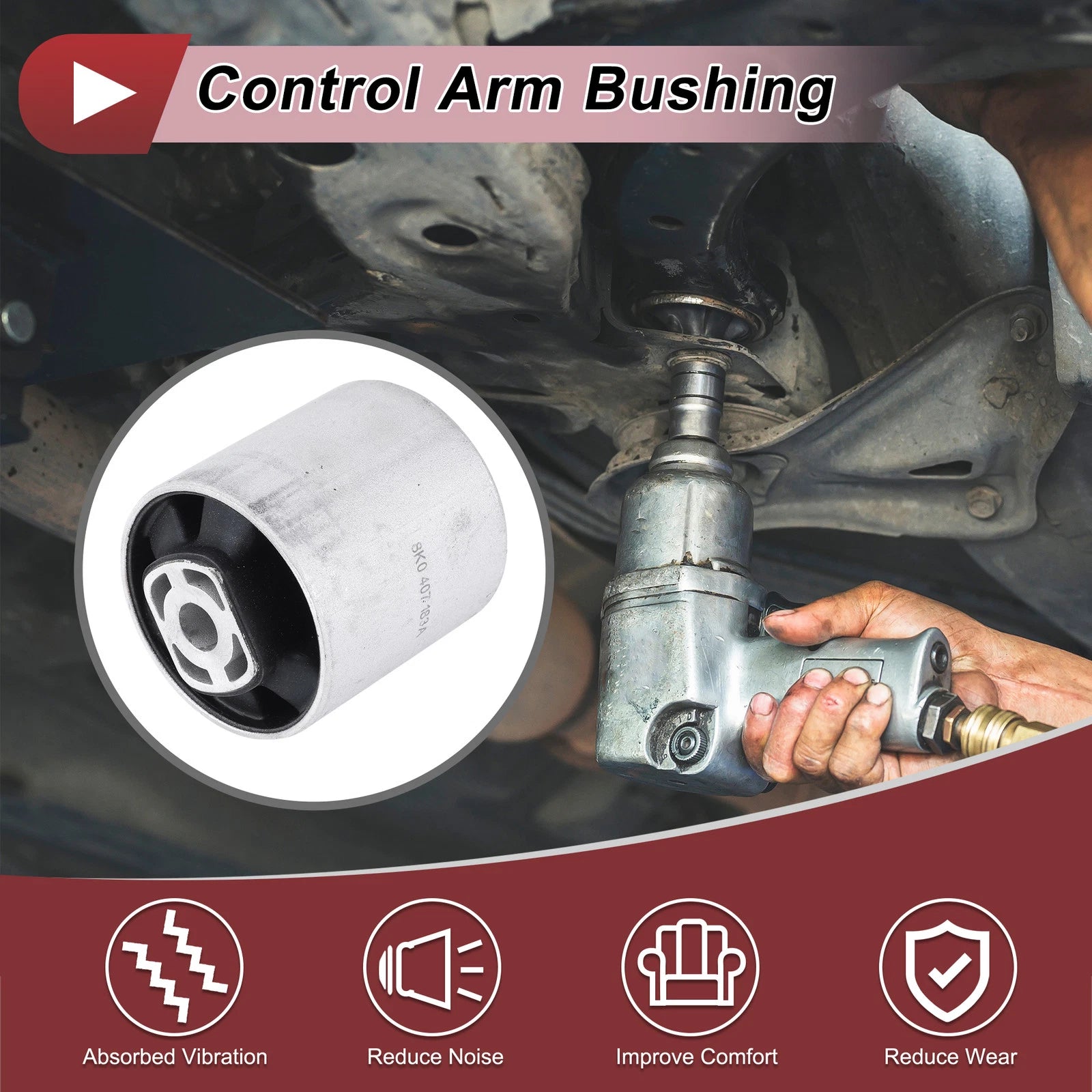 Front Control Arm Bushing No. 8K0407183A for Audi A4 (2009–2016)
