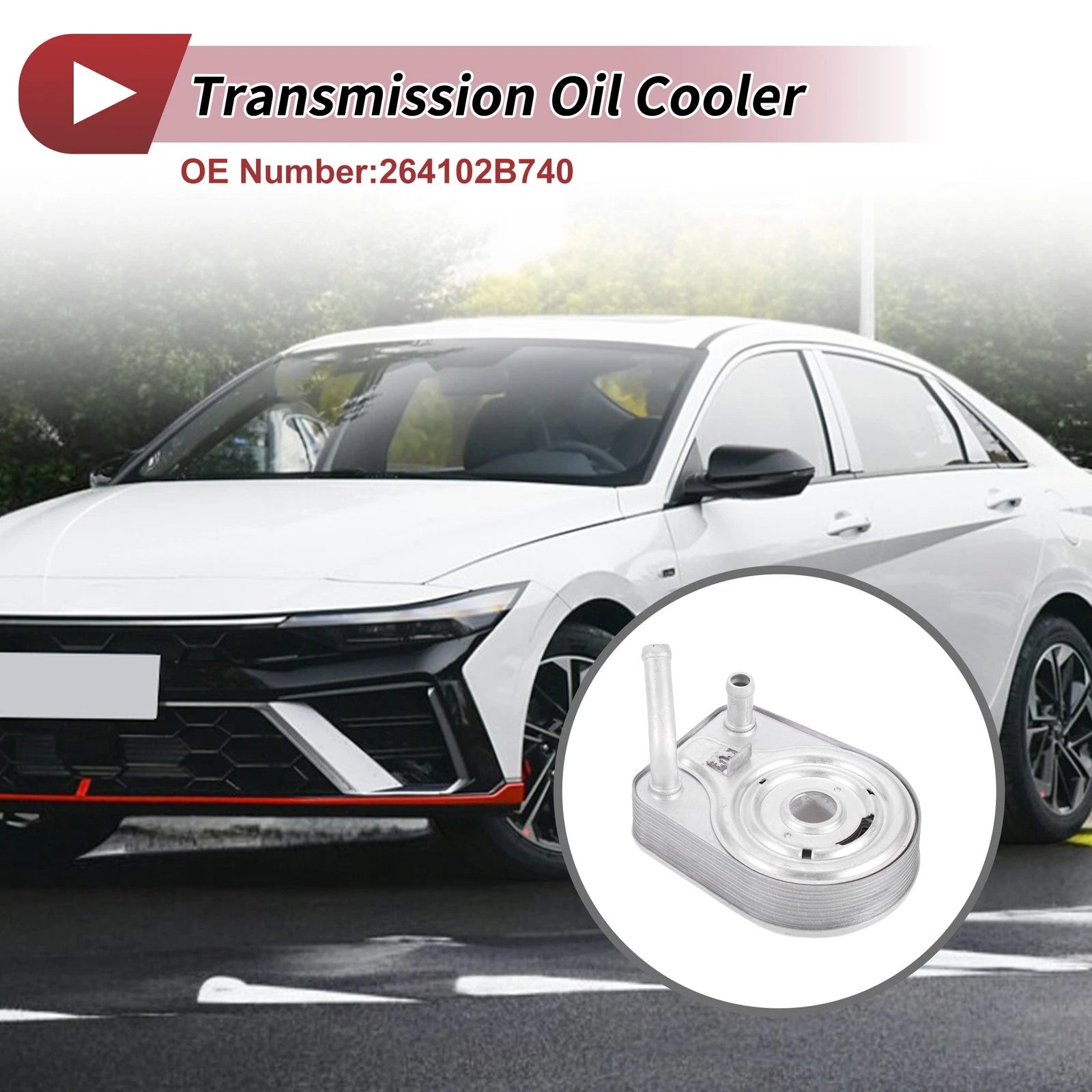 Engine Oil Cooler for Hyundai Elantra 2017–2019 1.6L L4 Replacement