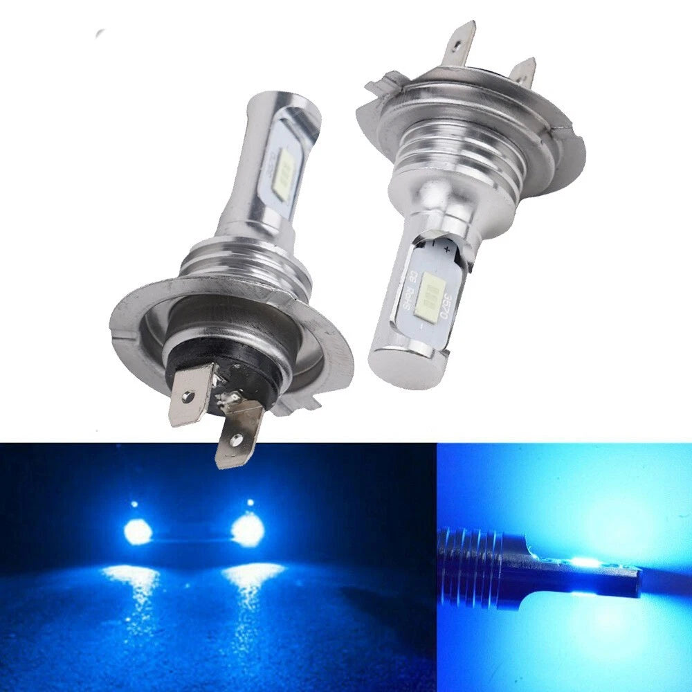 H7 3570 LED Headlight Bulbs Kit for (8000K Ice Blue)