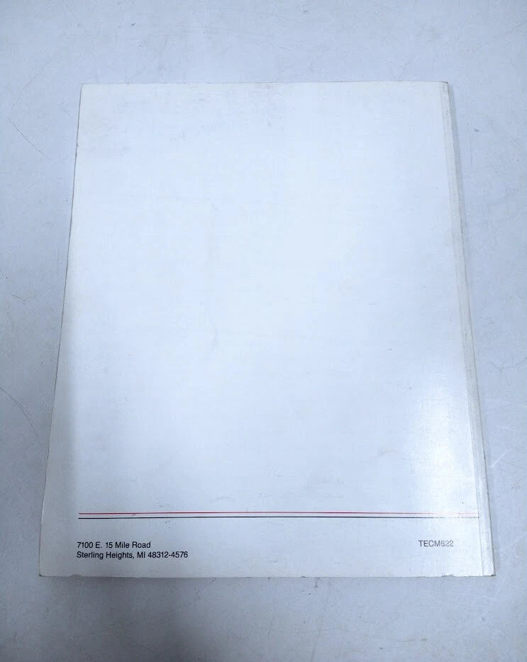 Operation & Maintenance Manual for Crusader Engines TECM622