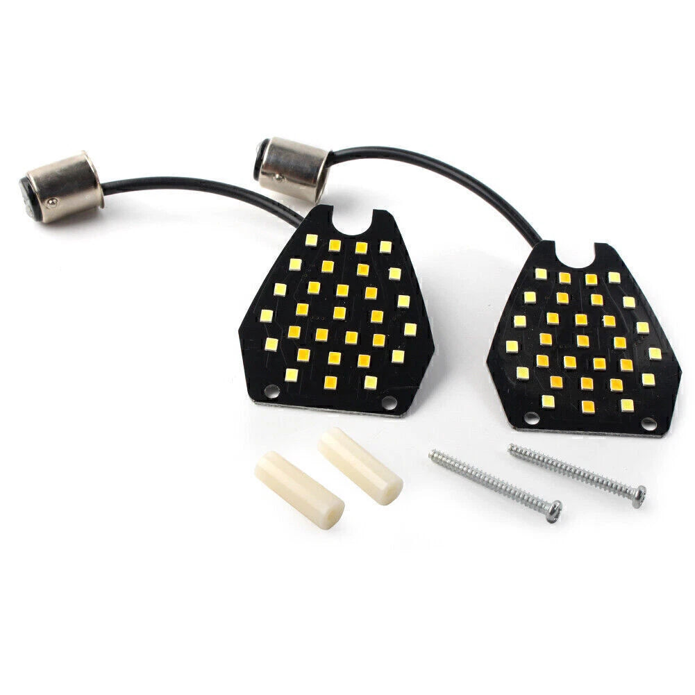 2X 30SMD 1157 LED Turn Signal Indicator Light for Honda CBR1000RR (2004–2007)