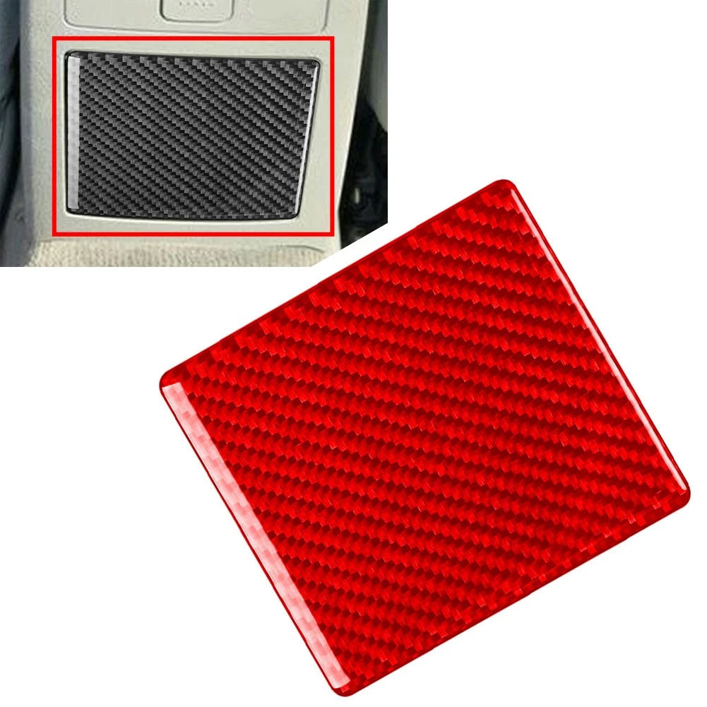 Interior Rear Console Panel Cover Trim For Volkswagen Passat B5 2001-05 Red